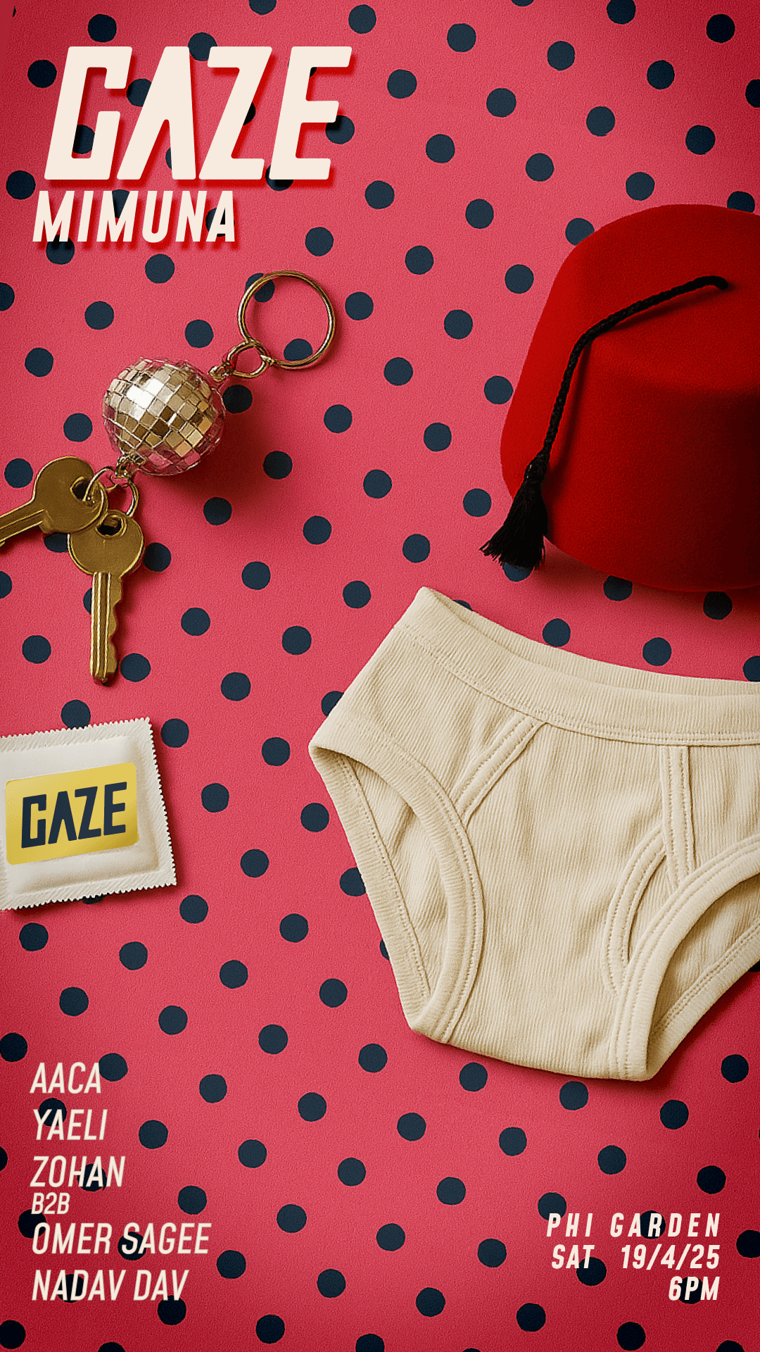 GAZE Mimuna - 19.4.25 @Phi Garden