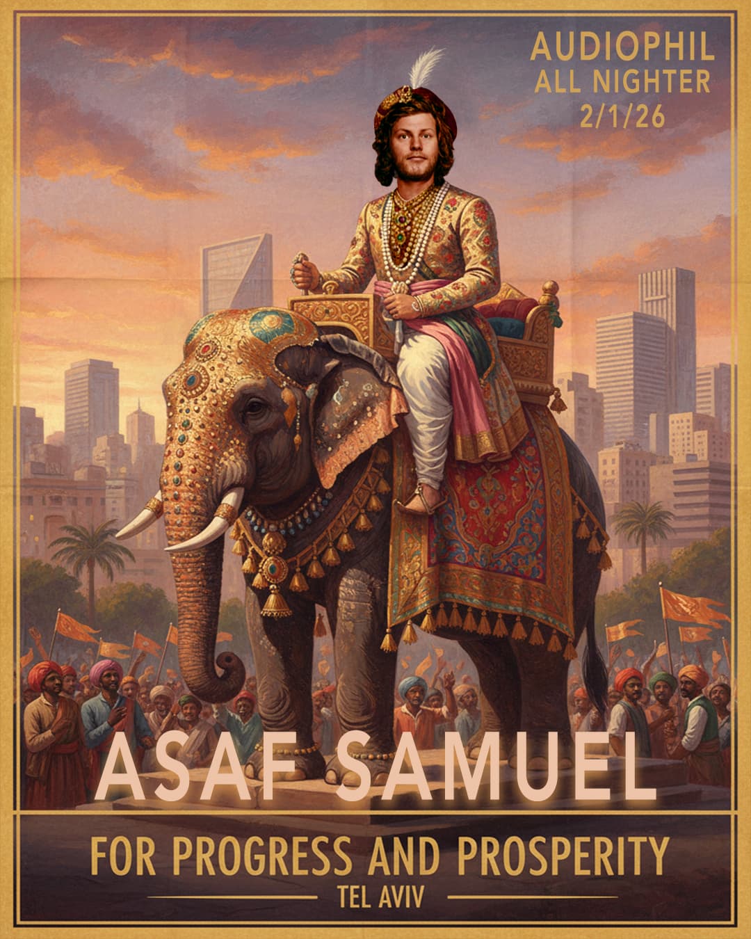 AUDIOPHIL ALL NIGHTER | 2.1 | ASAF SAMUEL ALL NIGHT