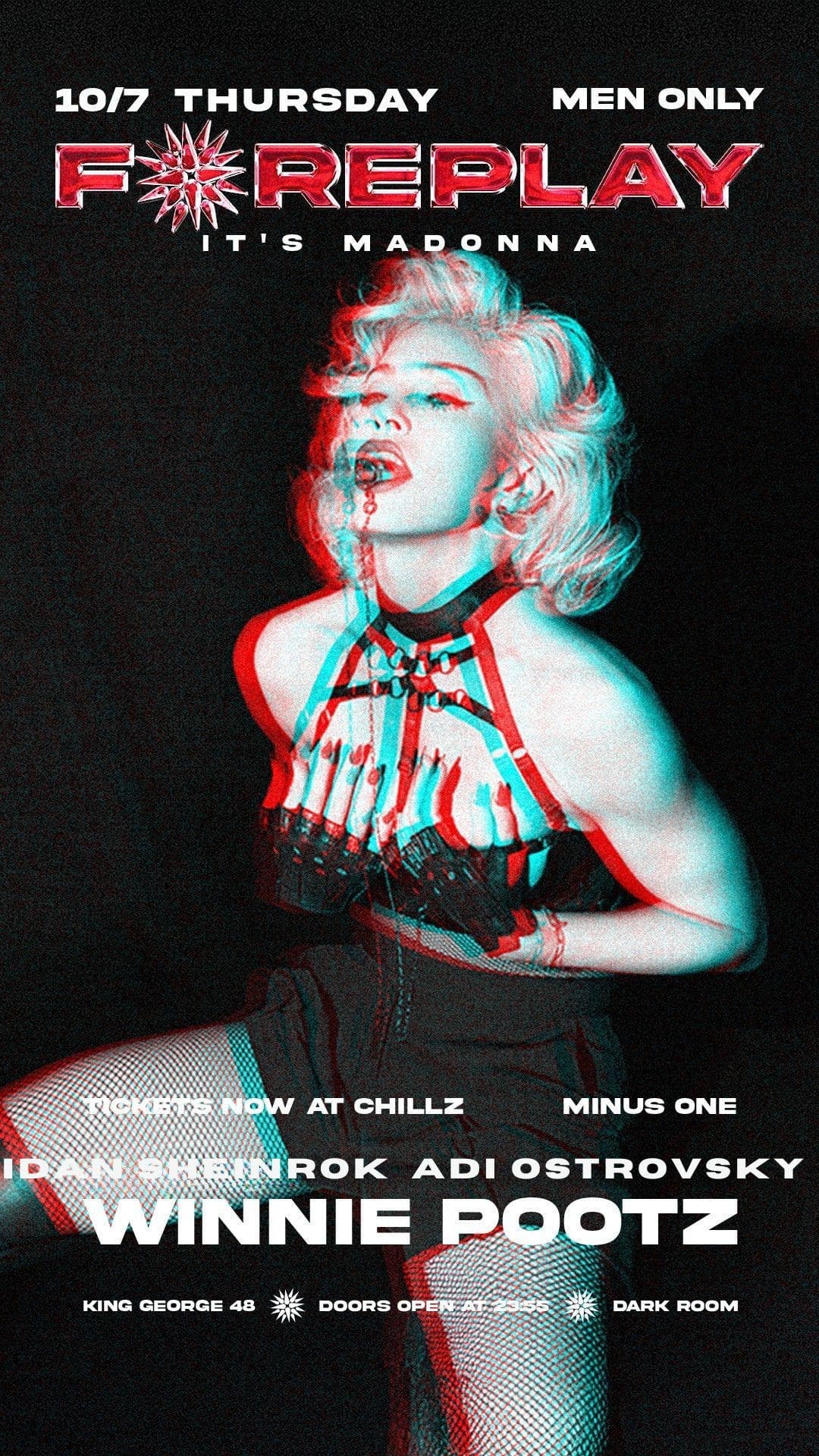 FOREPLAY | ITS MADONNA | MEN ONLY | SEXY PARTY