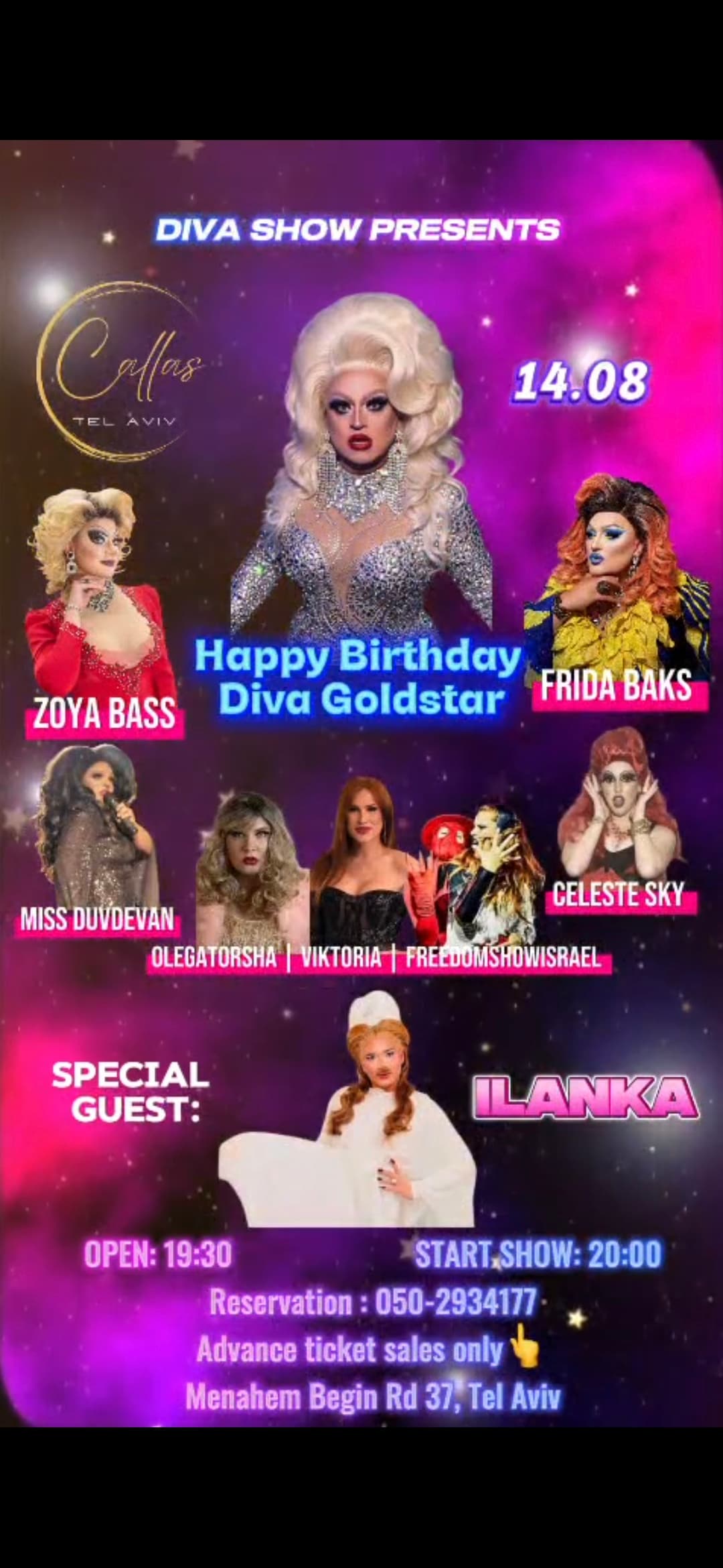 Happy Birthday Diva Goldstar