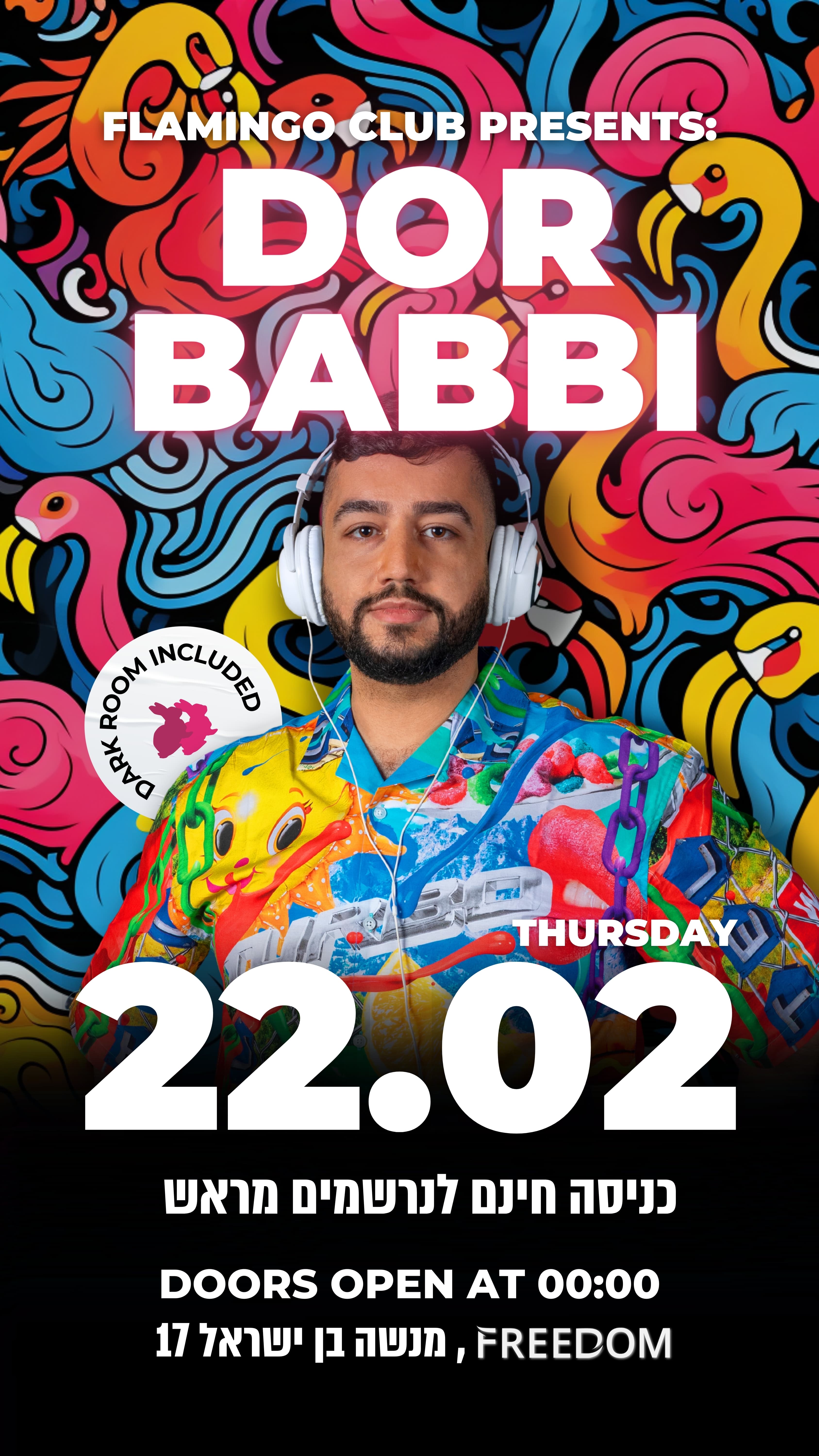 FLAMINGO THURSDAY 22/02
