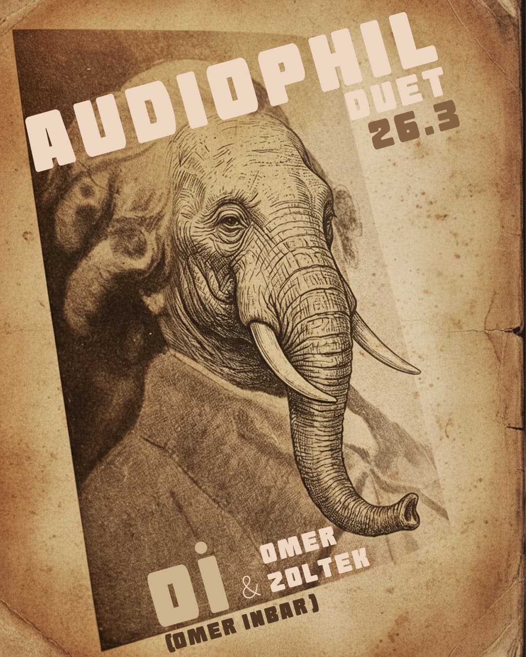 AUDIOPHIL DUET |26.3 | Oi X Omer Zoltek