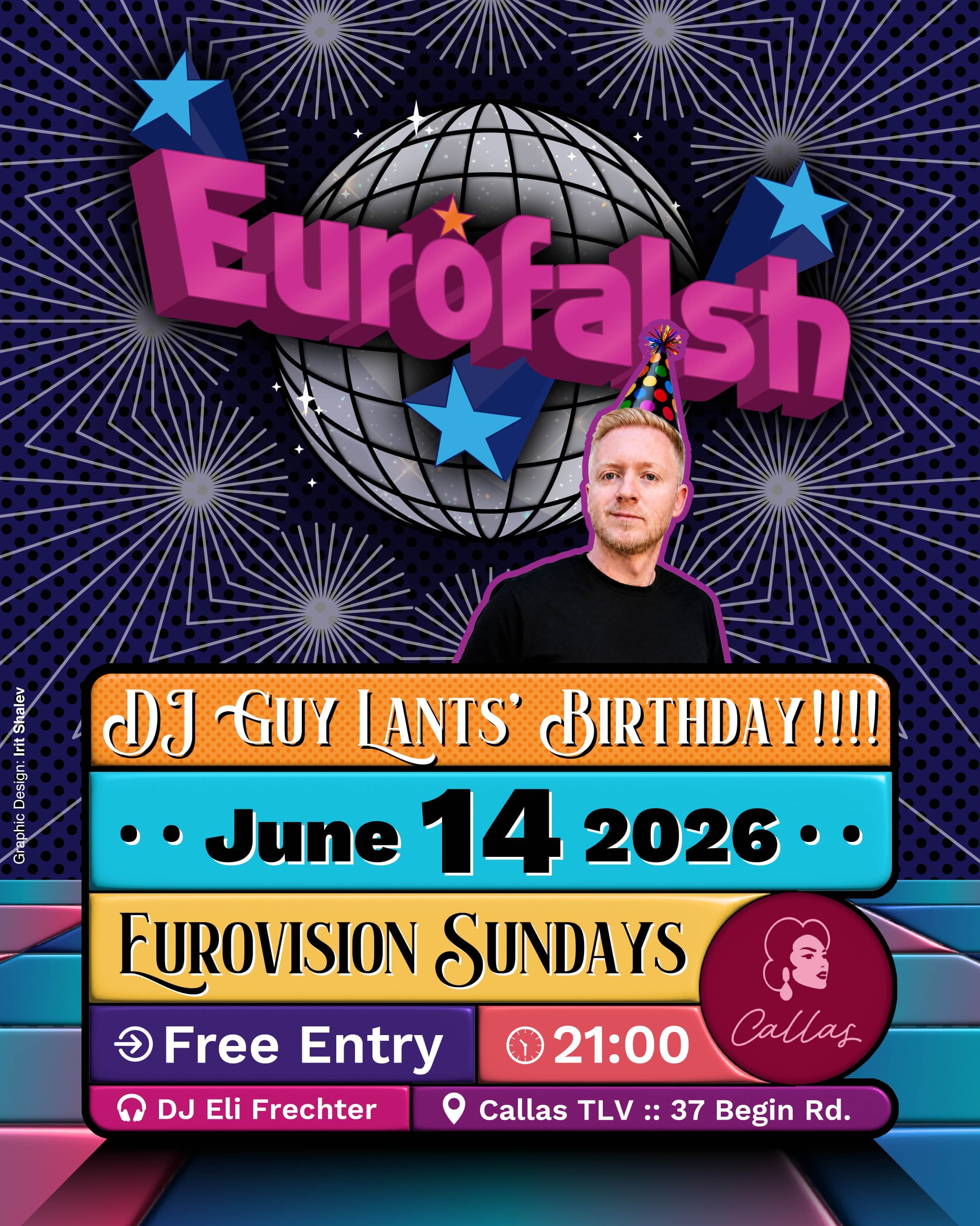 Eurovision Sundays with the EuroFalsh - DJ Guy Lants’ Birthday 🥳🍾
