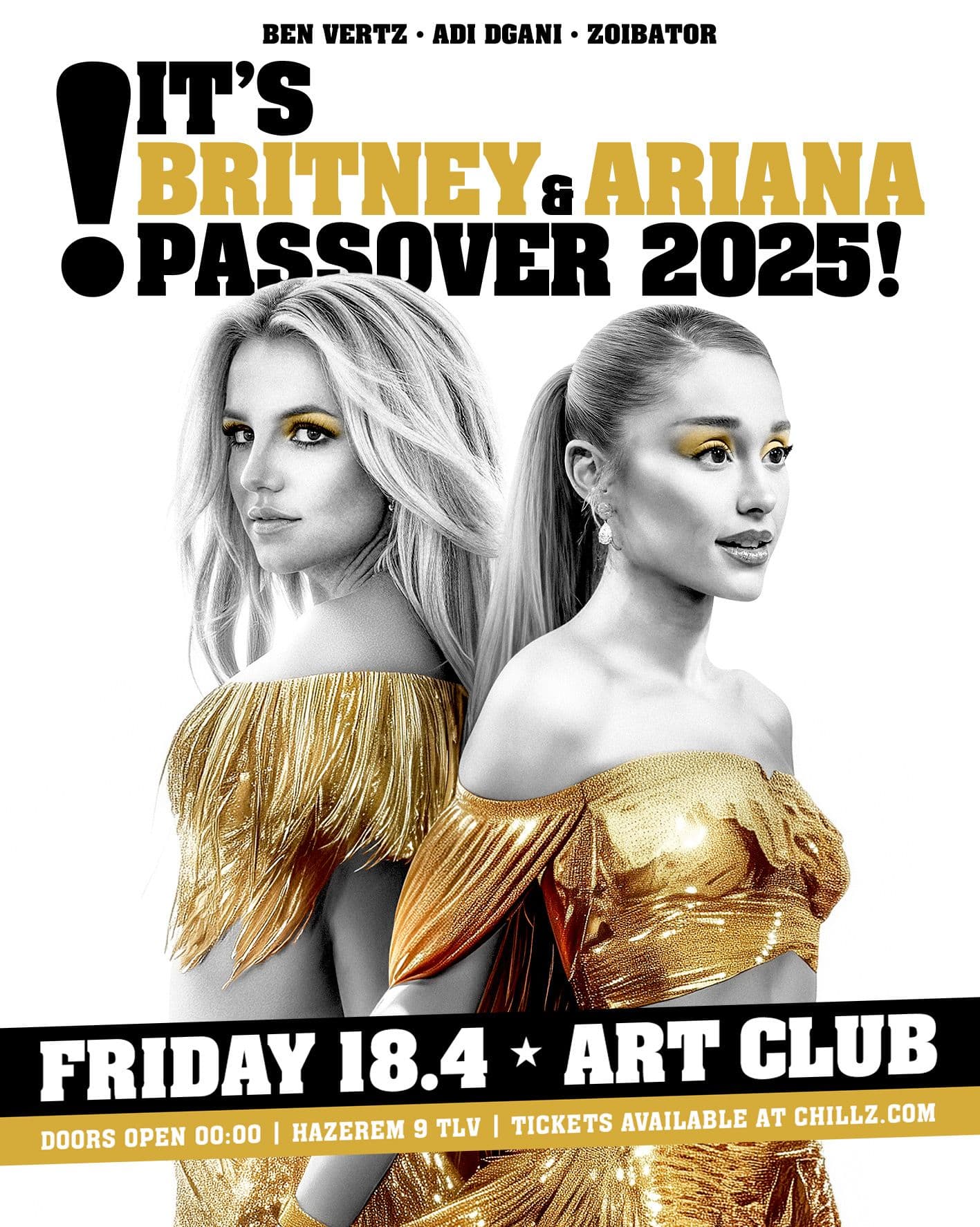 IT'S BRITNEY & ARIANA BITCH! PASSOVER EDITION 18.4 ART CLUB!