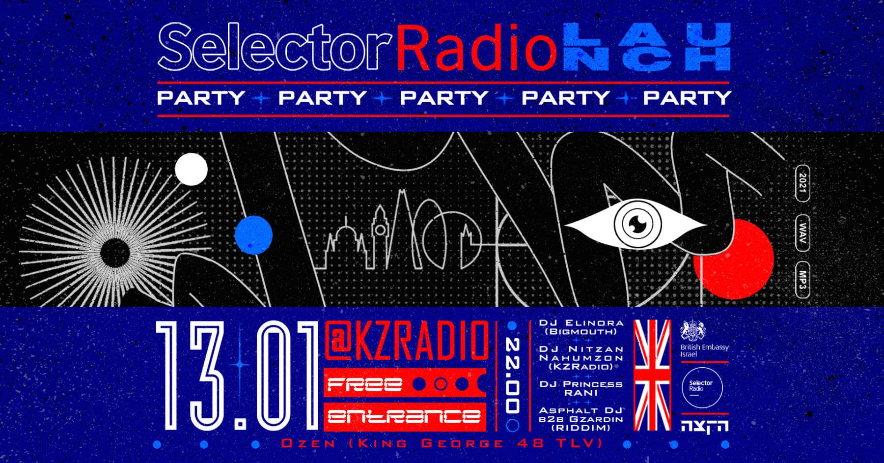 Selector Radio Launch Party