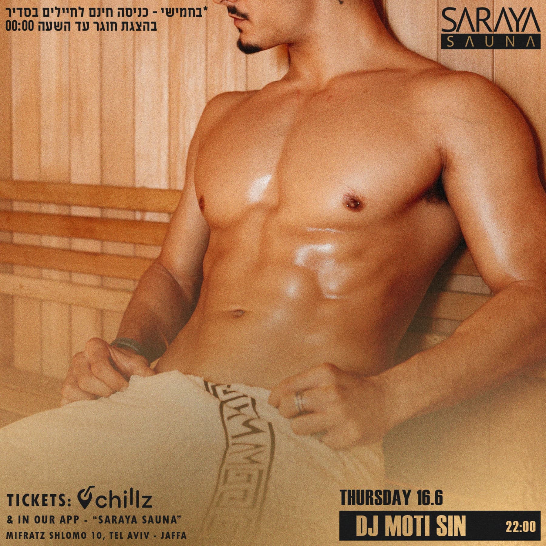 Saraya Sauna - Men Only 16.6 DJ MOTI SIN