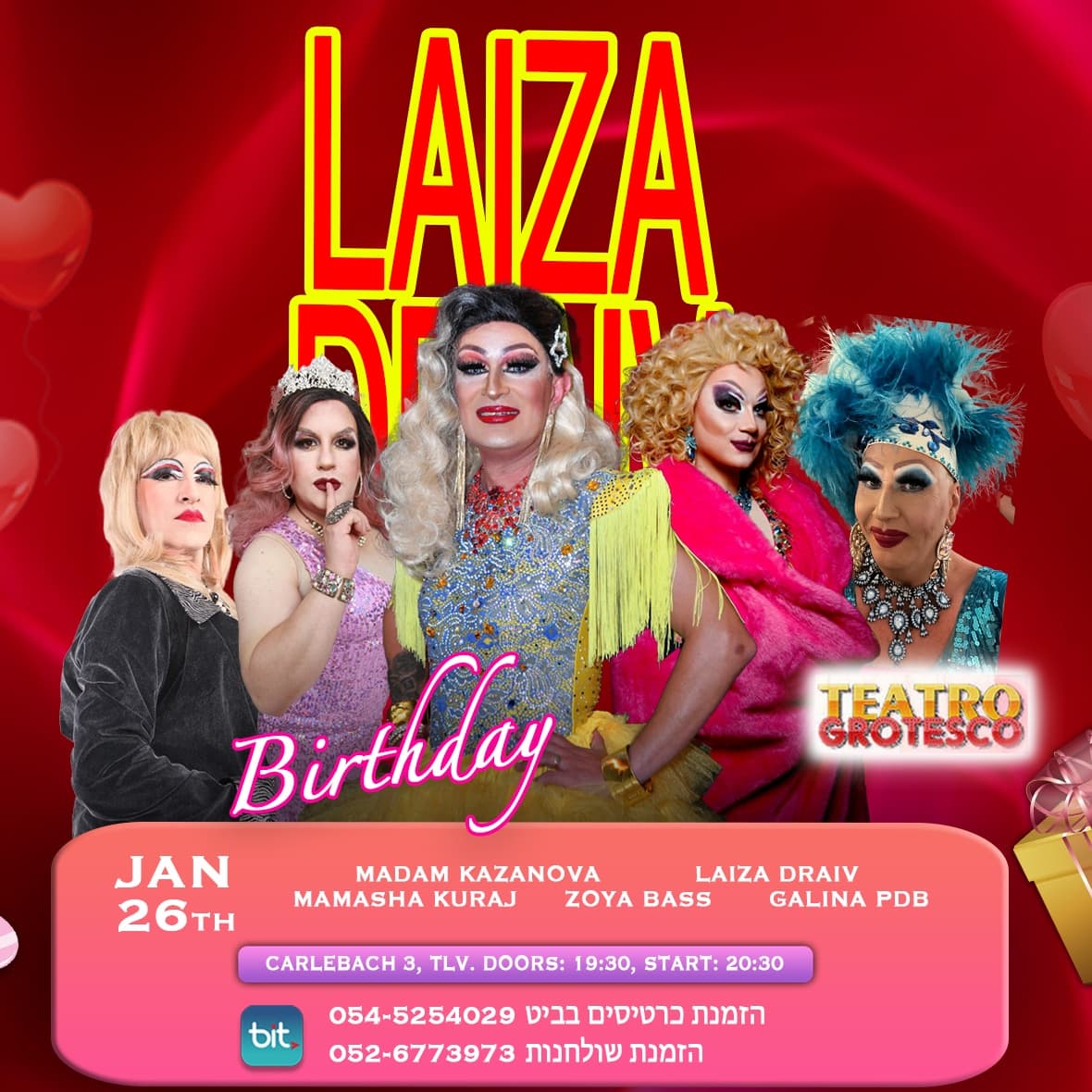 Teatro Grotesco Happy birthday