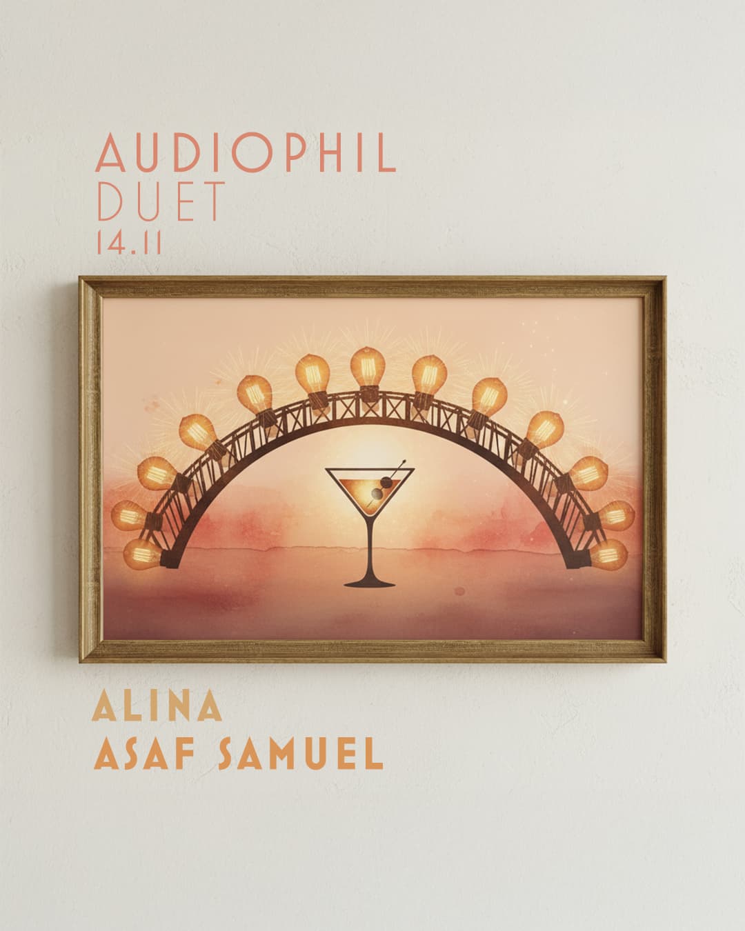 AUDIOPHIL DUET |14/11 | ALINA X ASAF SAMUEL