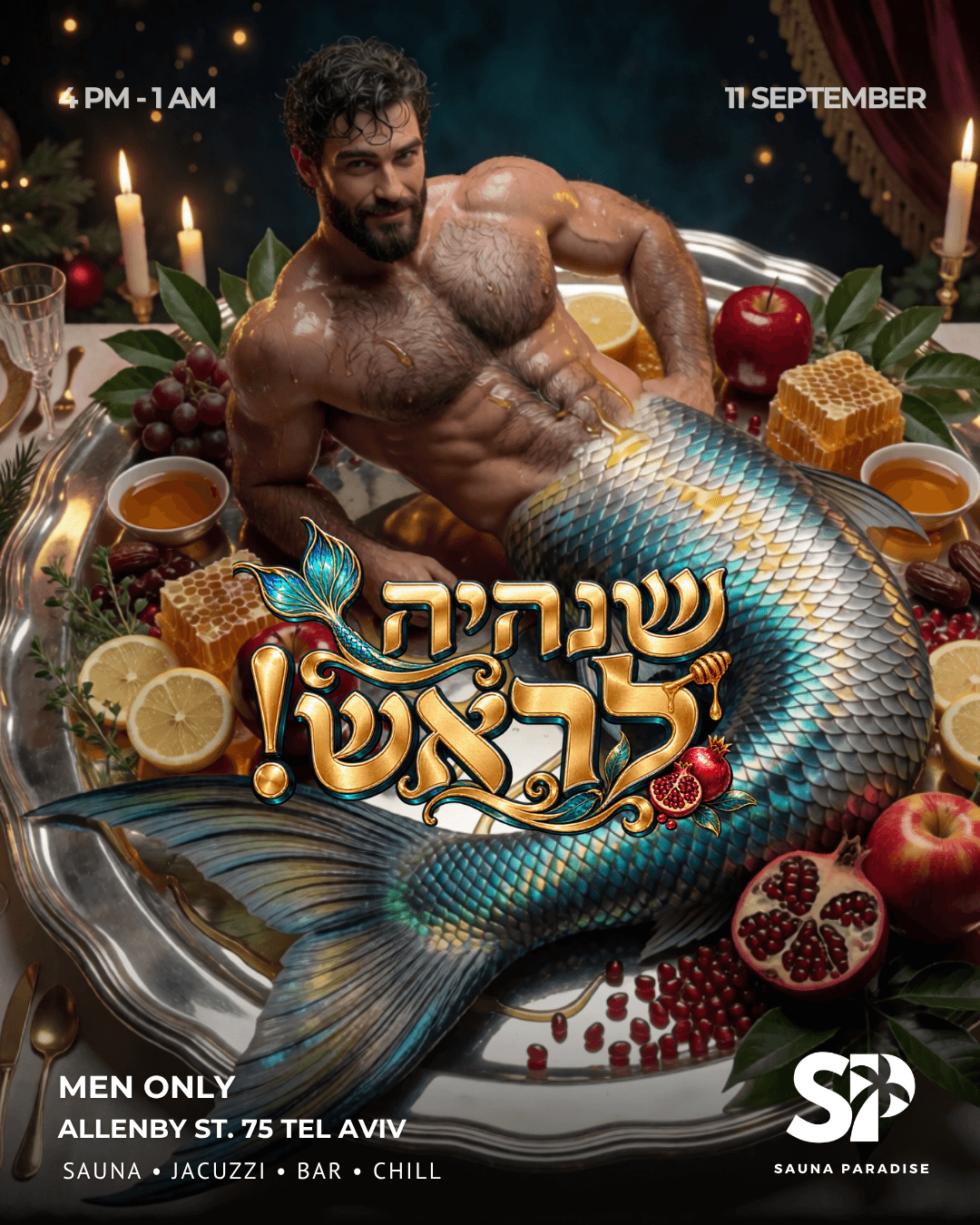 Rosh hashana 🥂 Sauna Paradise