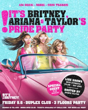 IT'S BRITNEY & BLACKMILK PRIDE 2023 | 3 FLOORS PARTY - DUPLEX TLV