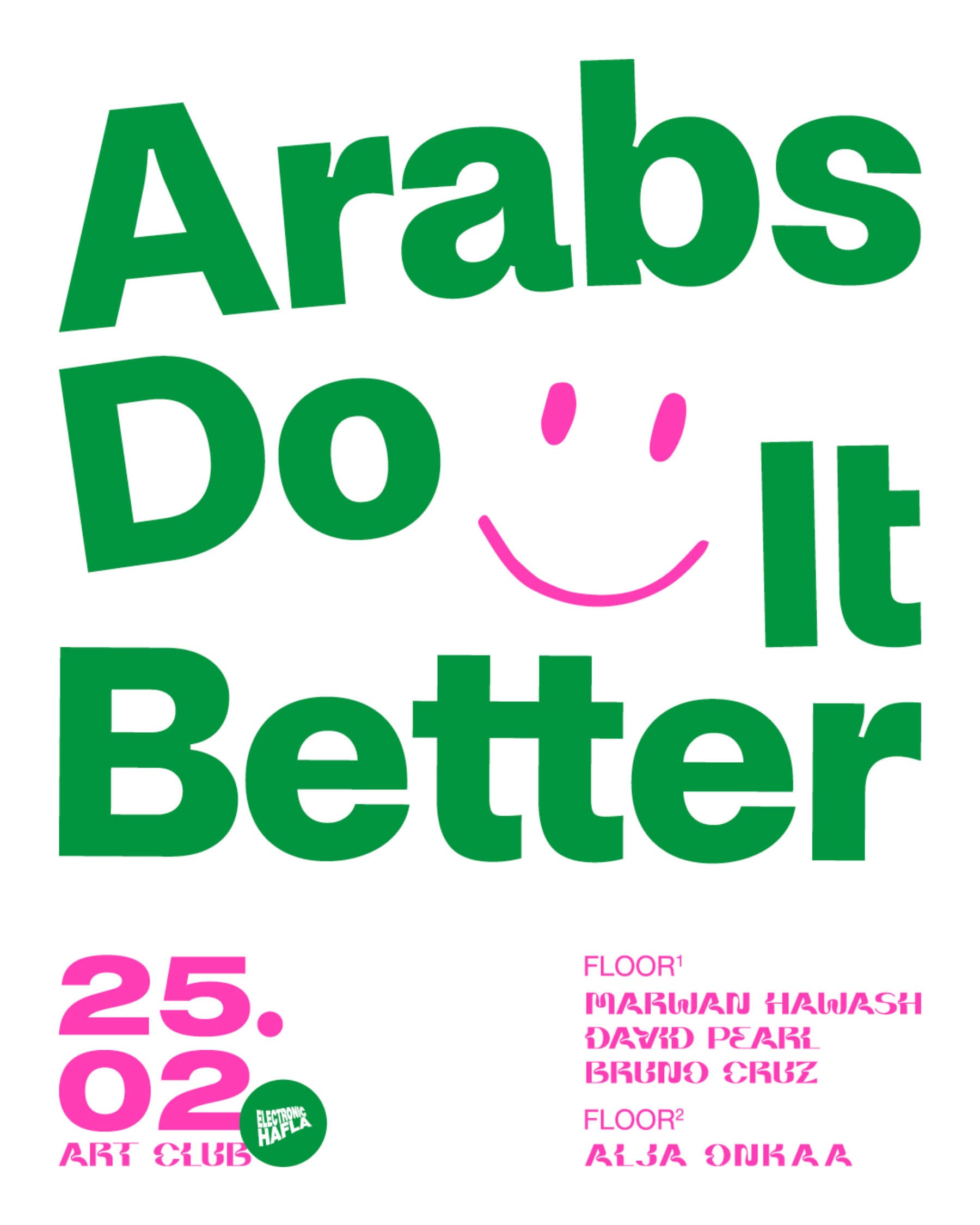 Arabs Do It Better | Art Club | 25.2