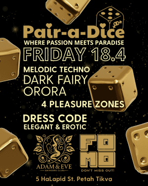 18.4 | PAIR-A-DICE | ADAM & EVE x FOMO