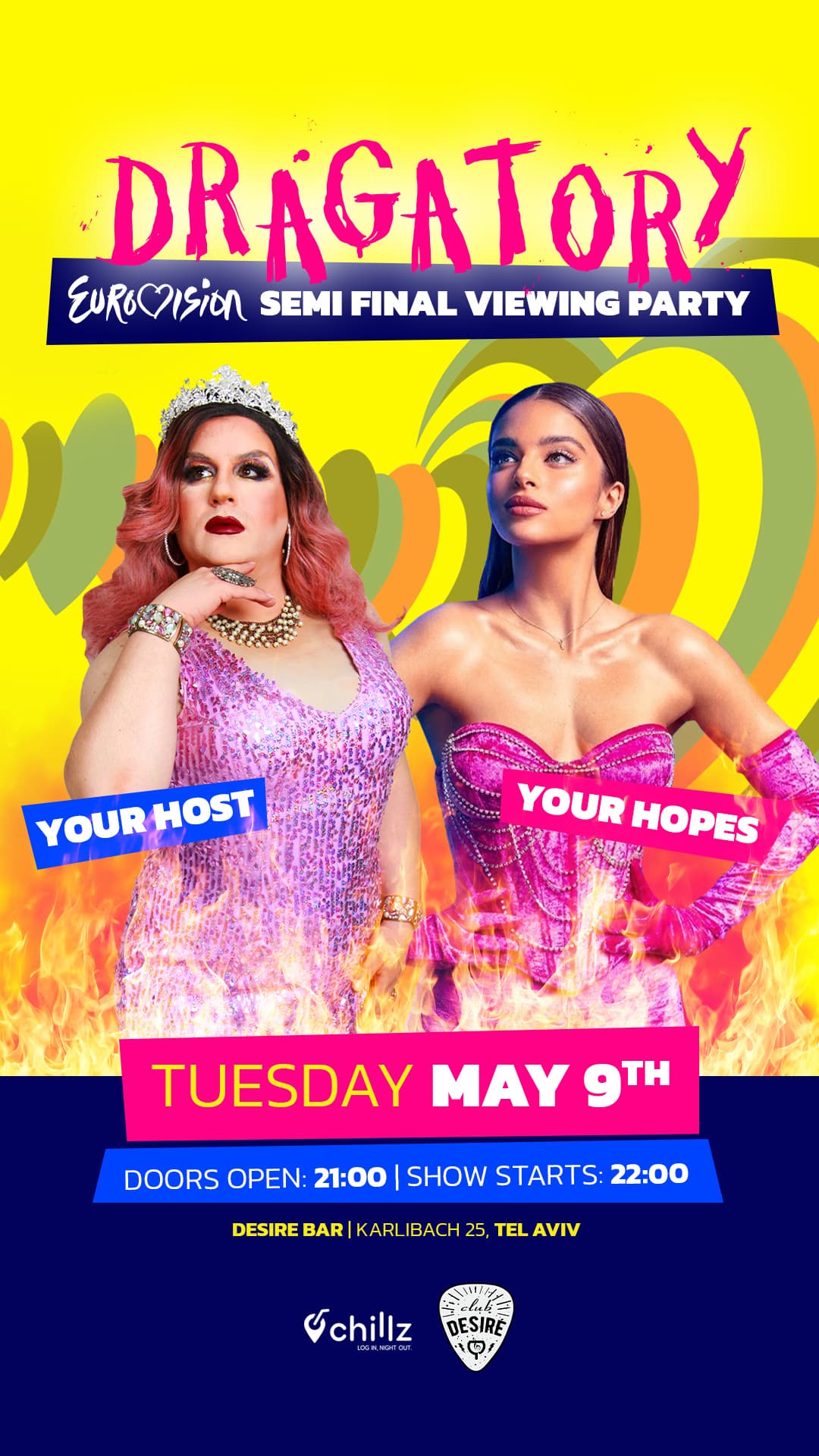 Dragatory Eurovision Semi Final Viewing Party!