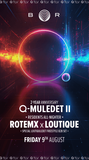Q 🤍 Q-MULEDET 2 | 2-YEAR ANNIVERSARY | FRI 9.8 | BOR QLUB