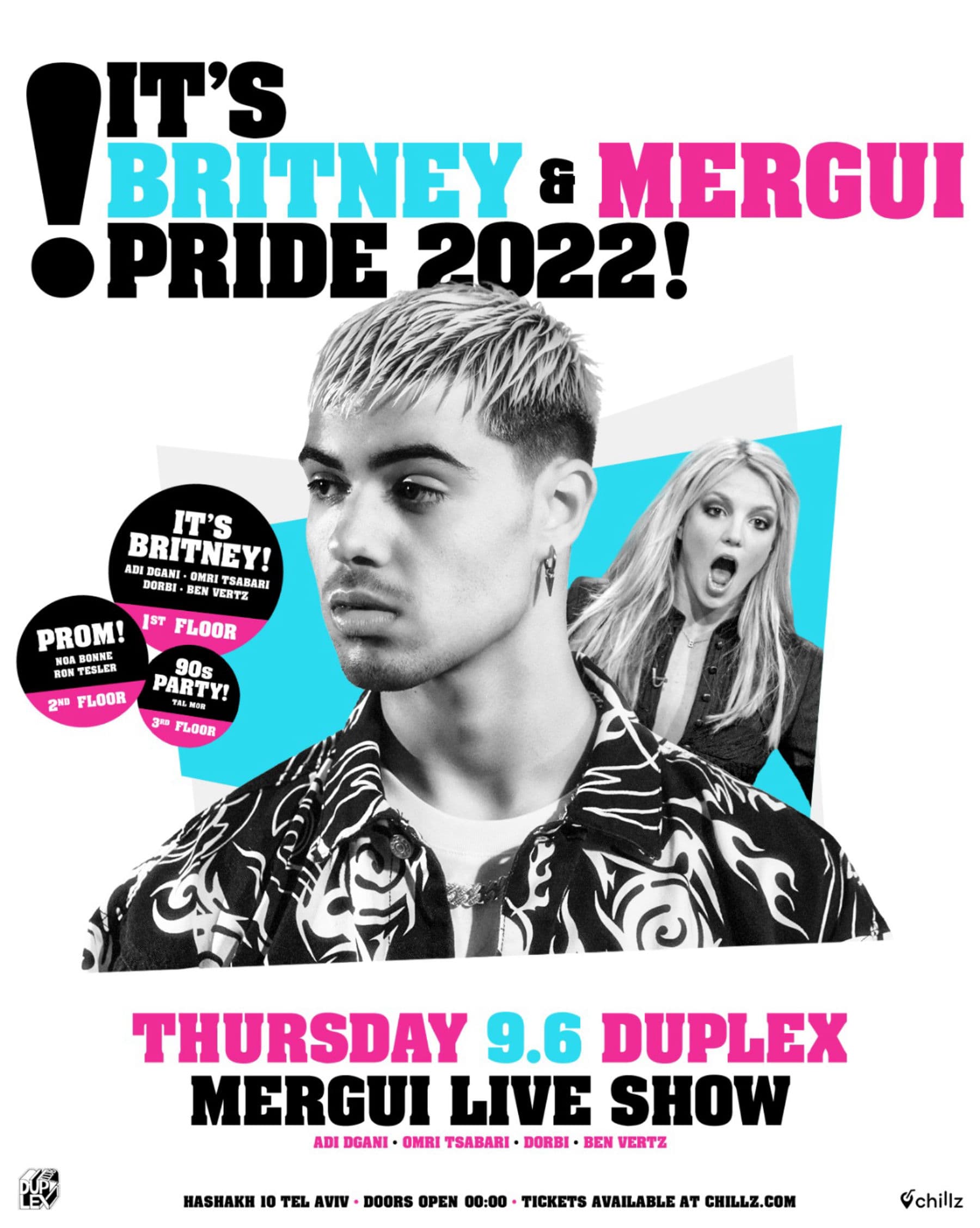 It's Britney & Mergui pride 2022 Duplex Club