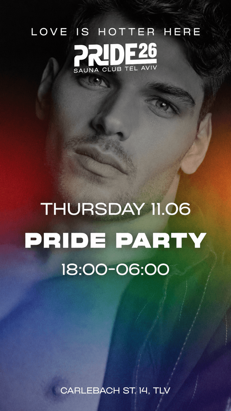 PRIDE PARTY - 🏳️🌈SAUNA CLUB- 🏳️🌈PRIDE EVENT