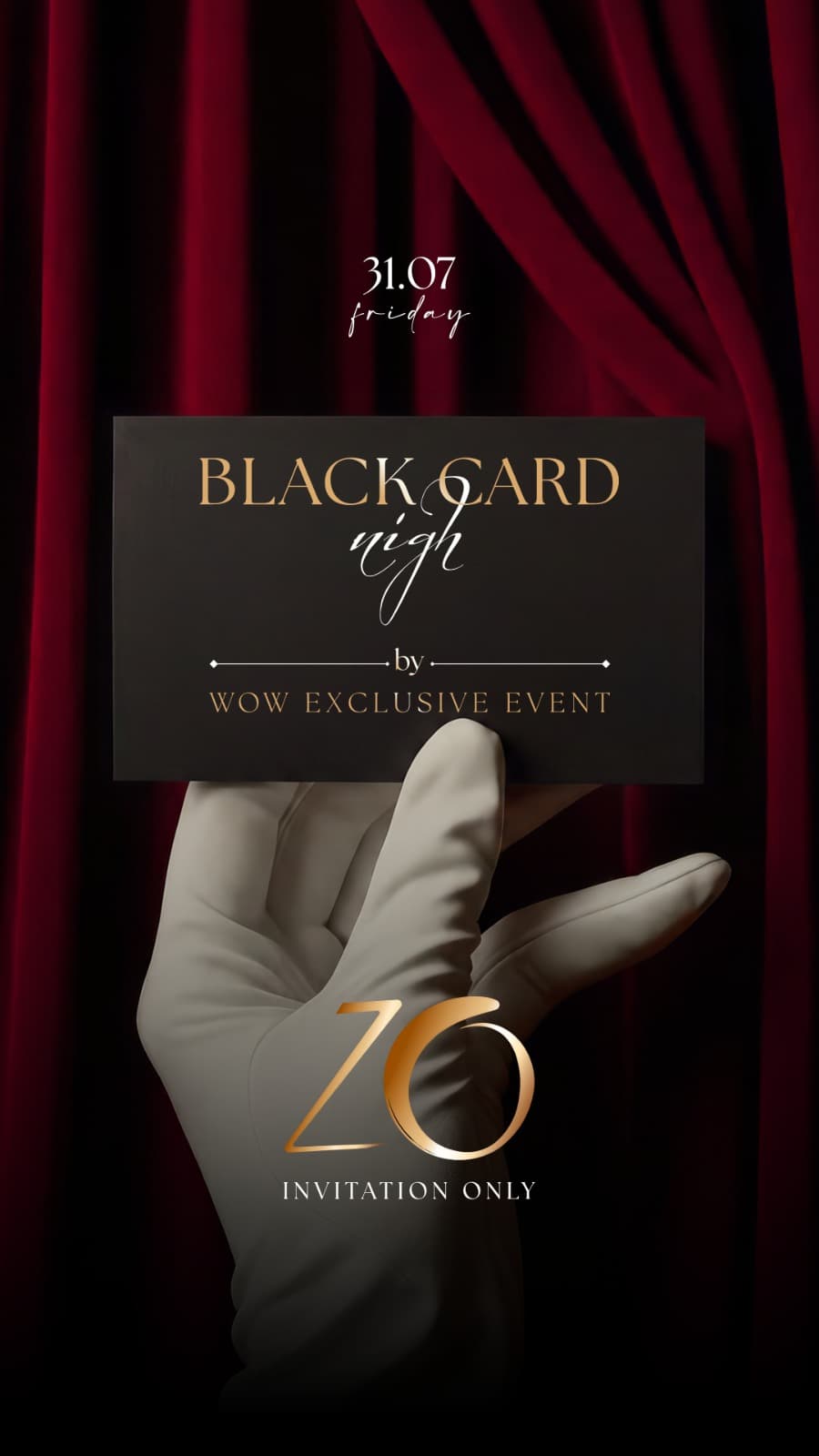 BLACK CARD NIGHT at ZO - by Ruven Kim Eventer