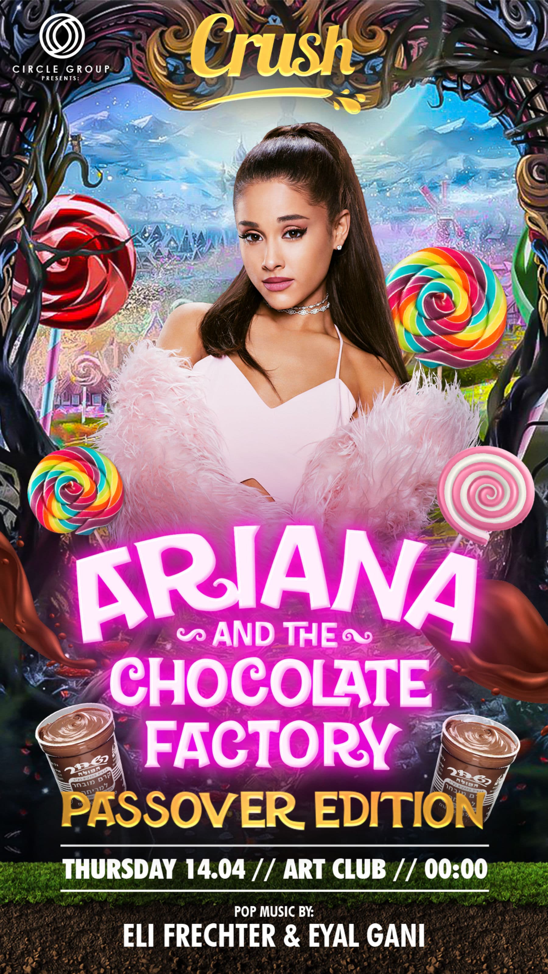 CRUSH PASSOVER - SPECIAL ARIANA GRANDE