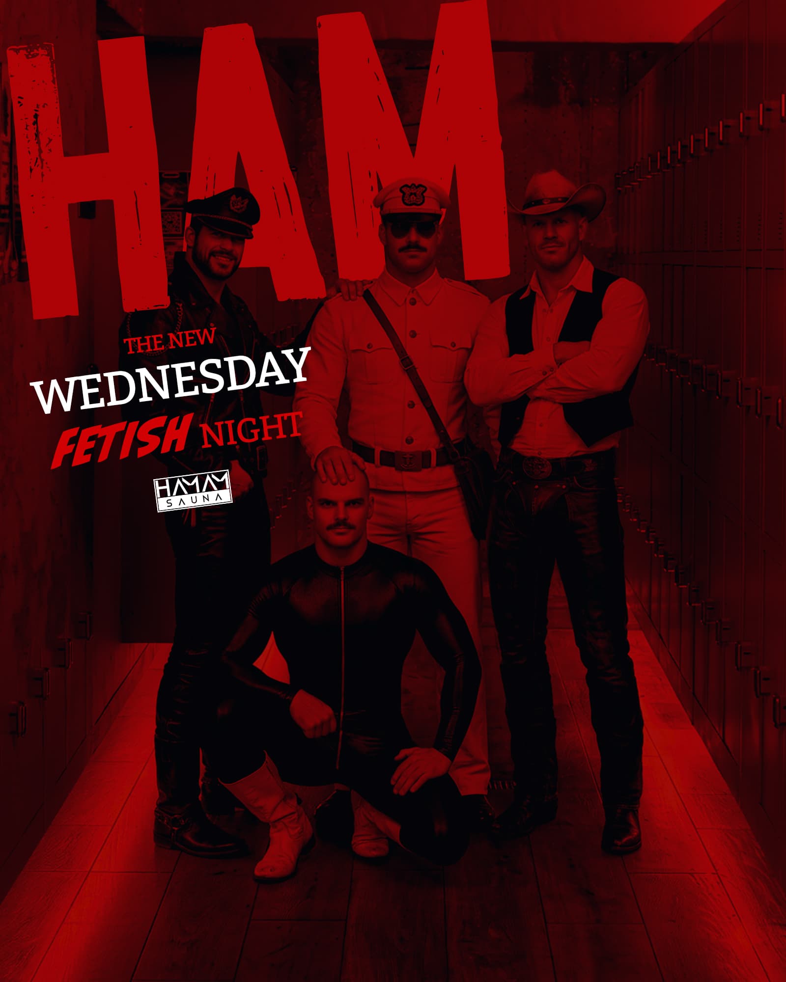HAMAM Sauna - Wednesday | HAM Fetish Night