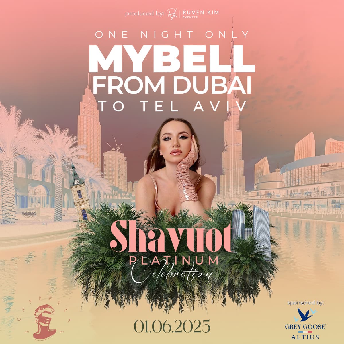 Shavuot Platinum Celebration MYBELL FROM DUBAI