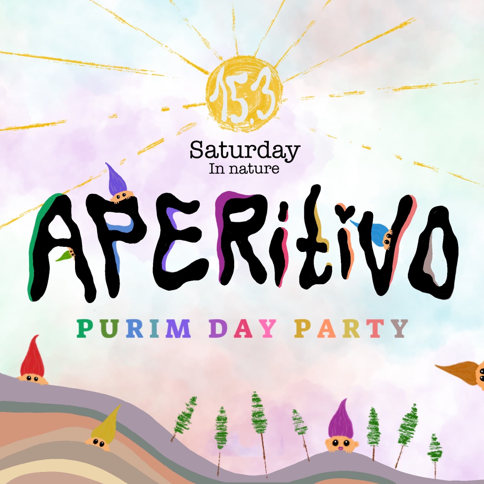 Aperitivo-Purim 15.3