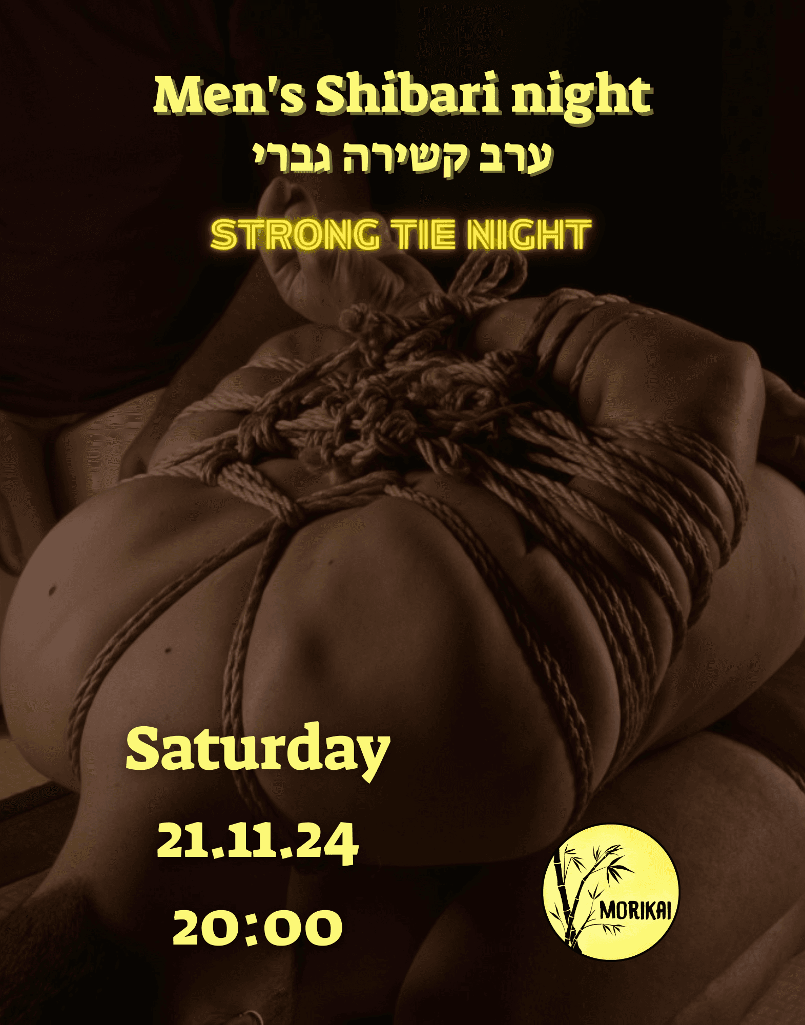 Men's Shibari night NOV 2024