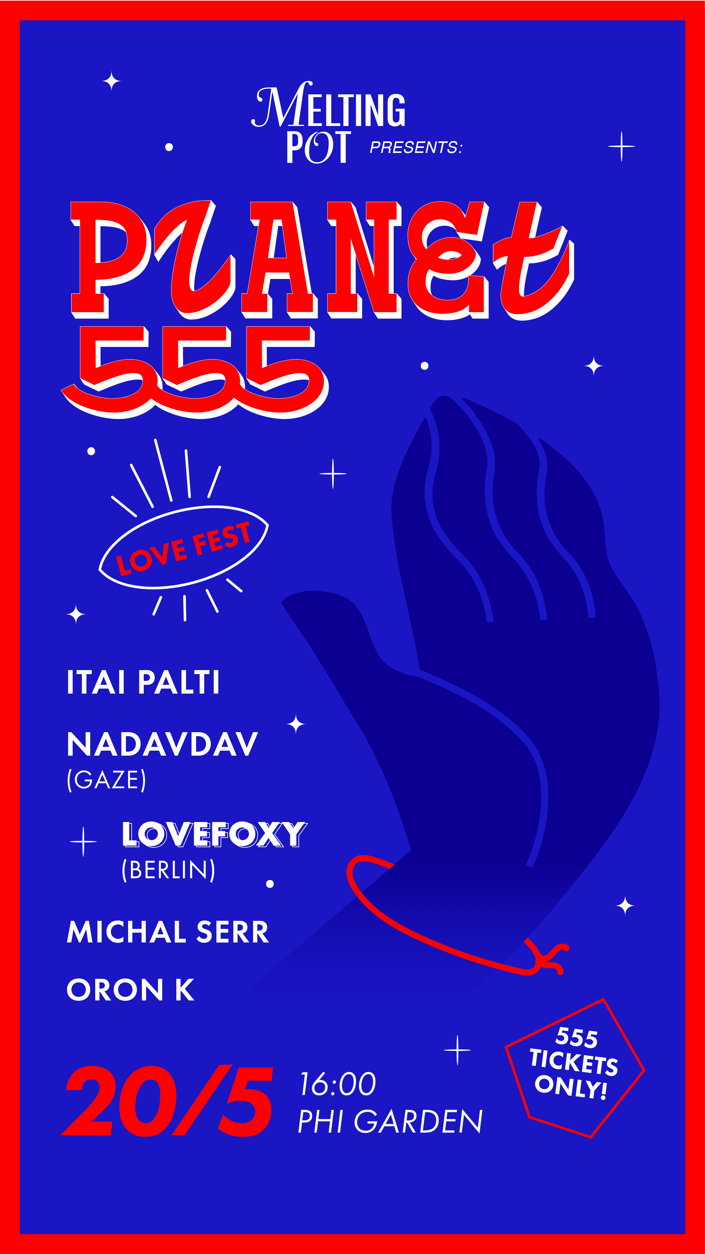 PLANET555 LOVE FEST 20/5 with LOVEFOXY (berlin)