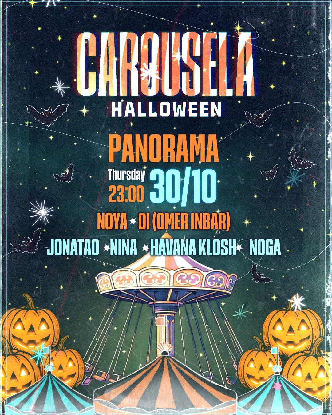 CAROUSELA Halloween | Panorama - Thursday 30/10