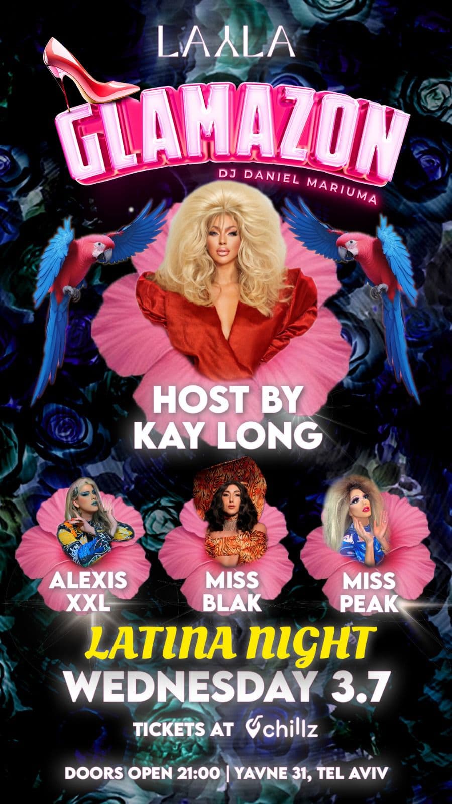 Glamazon LATINA NIGHT!