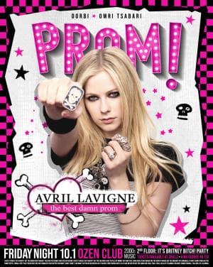 THE BEST DAMN PROM! AVRIL LAVIGNE PARTY ! @OZEN CLUB