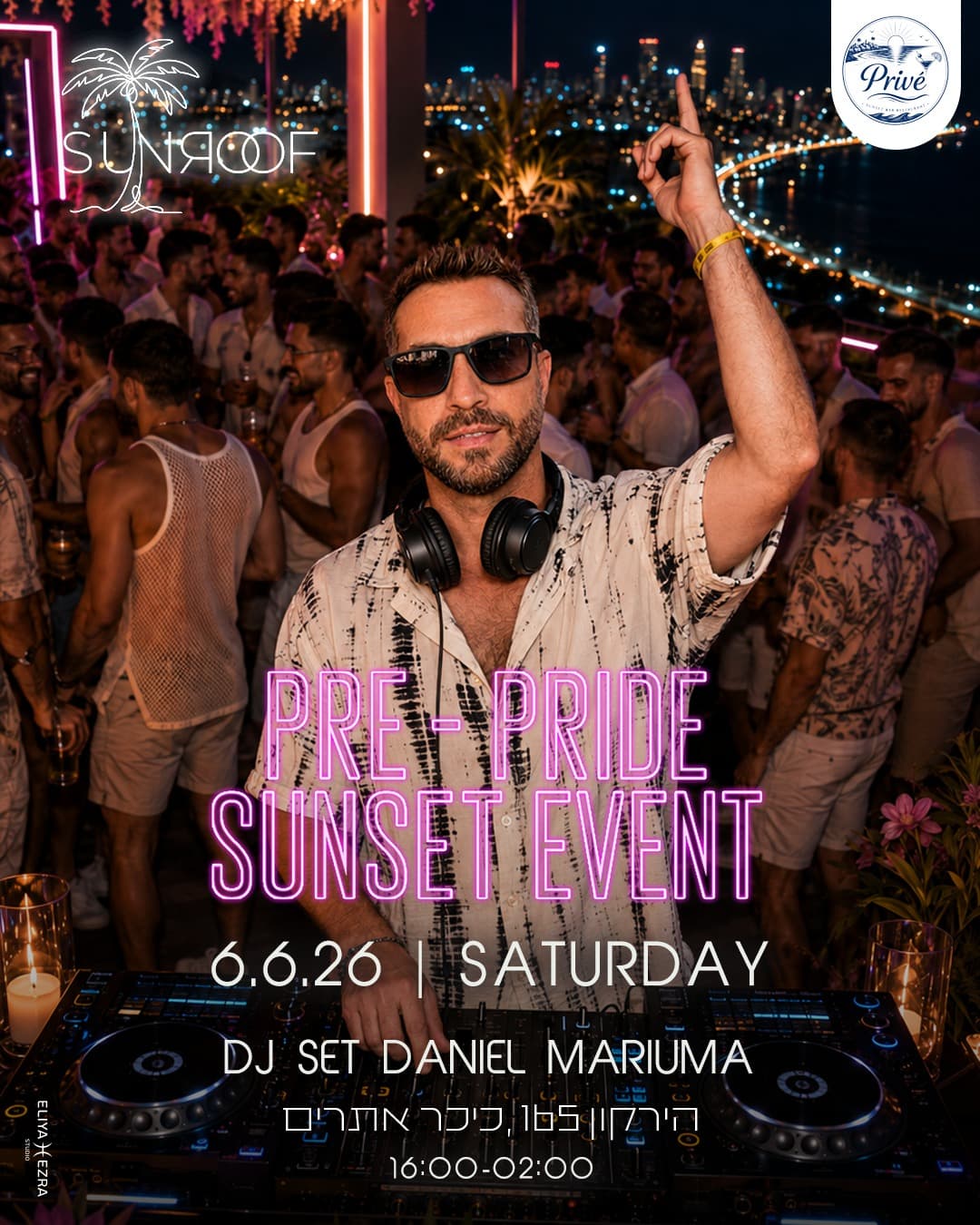 ๐ดSUNROOF TLV๐ด PRE PRIDE SUNSET EVENT๐ด