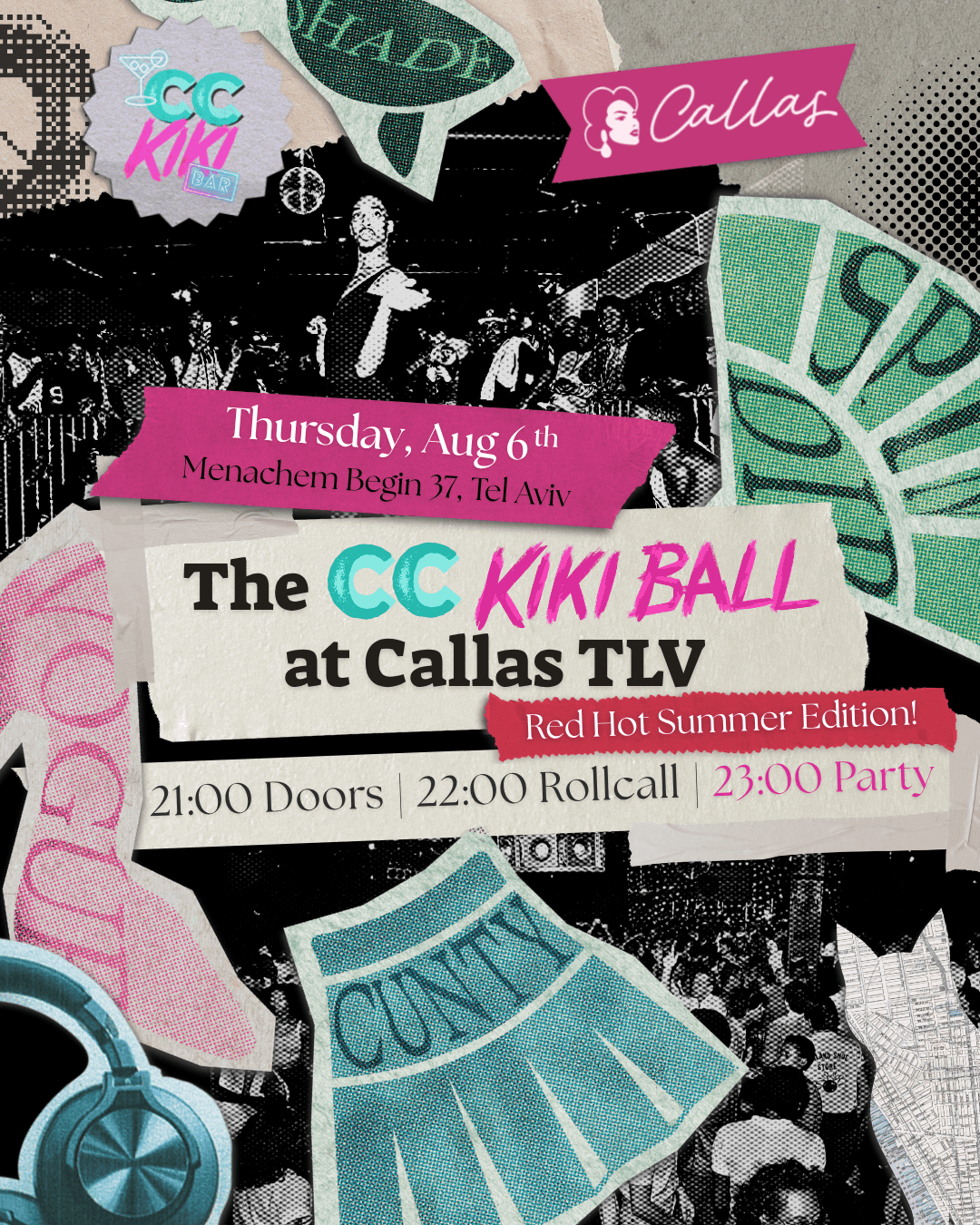 CC Kiki Bar in the Callas - Red Hot Summer!