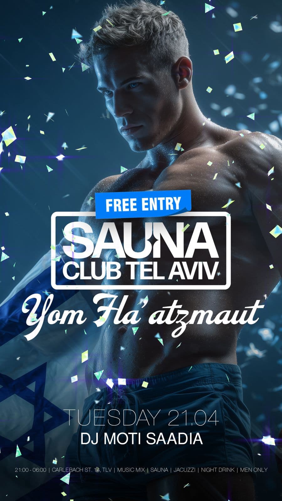 FREE ENTRY - Sauna Club Tel Aviv