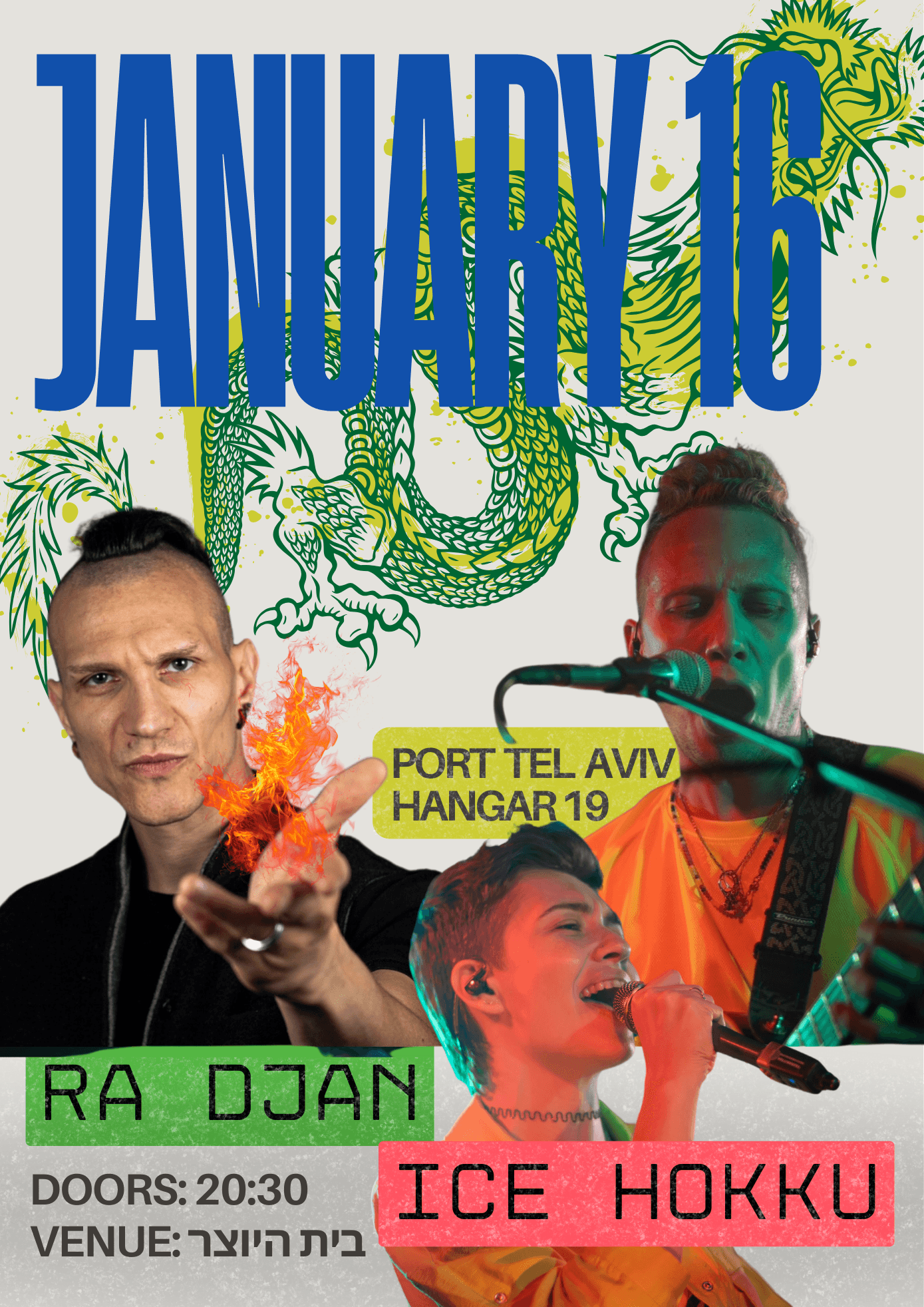Ice Hokku x Ra Djan - Live in Tel Aviv