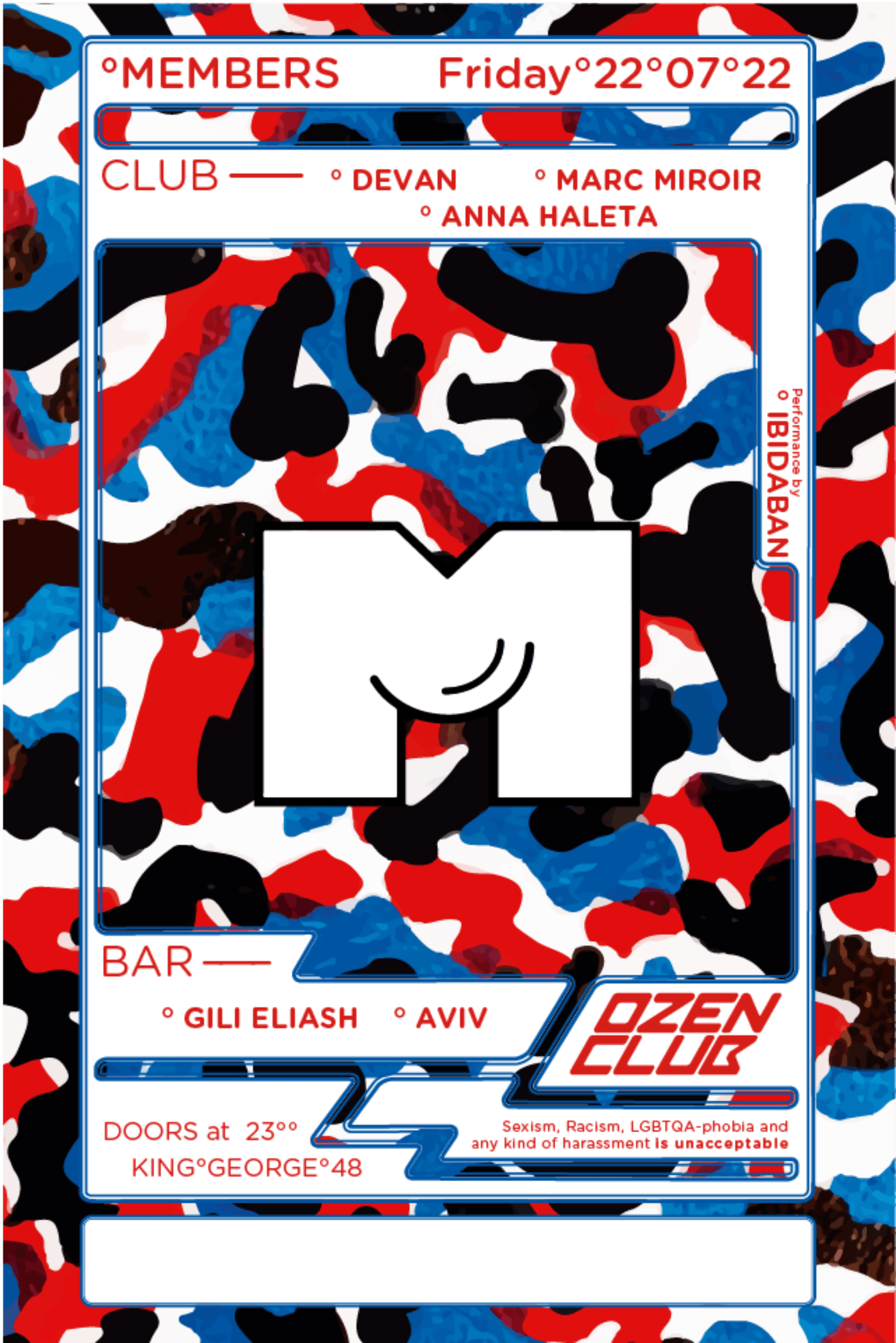 Ozen Club x Members (Berlin) 22.07